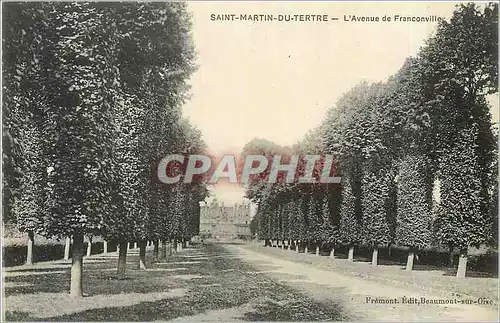 Cartes postales Saint Martin du Tertre l'avenue de Franconville
