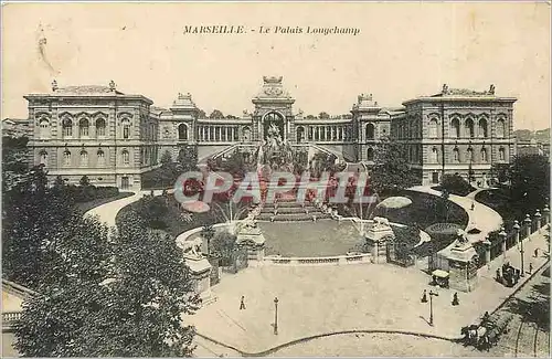 Cartes postales Marseille le palais Longchamp