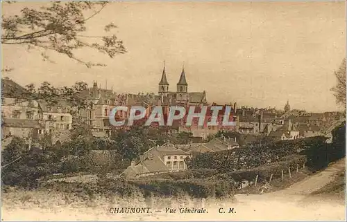 Cartes postales Chaumont vue generale
