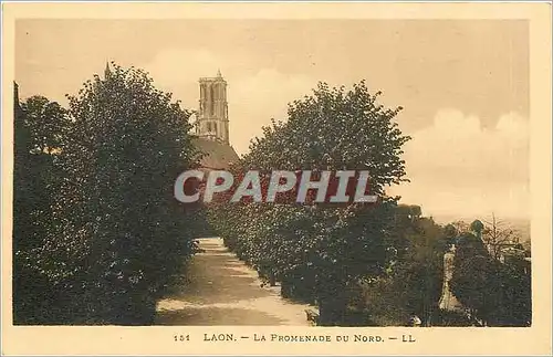 Ansichtskarte AK Laon la Promenade du Nord