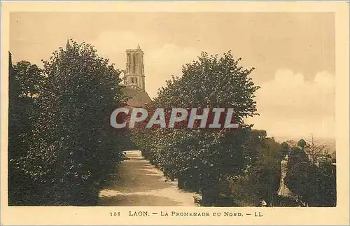 Cartes postales Laon la Promenade du Nord
