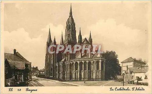 Ansichtskarte AK Bayeux La Cathedrale L'Abside