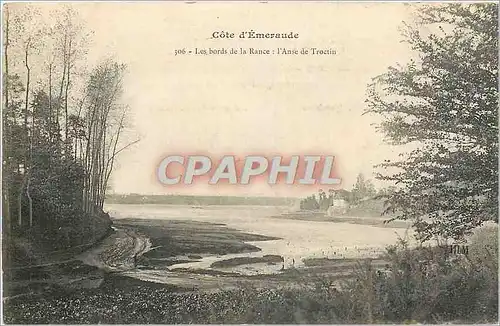 Cartes postales Cote d'Emeraude Les Bords de la Rance l'Anse de Troctin