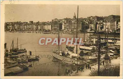 Cartes postales Marseille Bouches du Rhone Le Vieux Port Bateaux