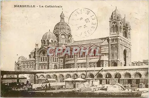 Cartes postales Marseille La Cathedrale