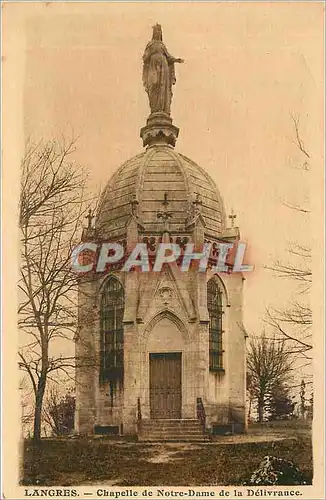 Cartes postales Langres Chapelle de Notre Dame de la Delivrance