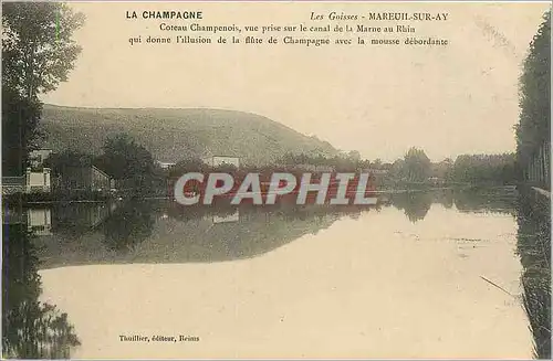 Cartes postales La Champagne Les Goisses Mareuil sur Ay