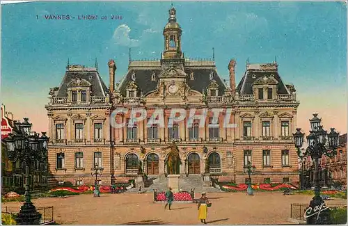 Cartes postales Vannes L'Hotel de Ville