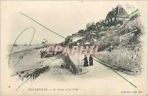 Cartes postales Villerville Le Casino et les Villas