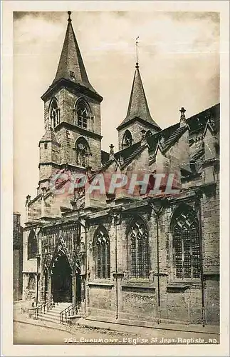 Ansichtskarte AK Chaumont L'Eglise St Jean Baptiste