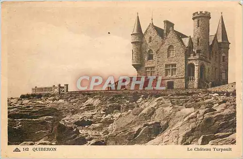 Cartes postales Quiberon Le Chateau Turpault