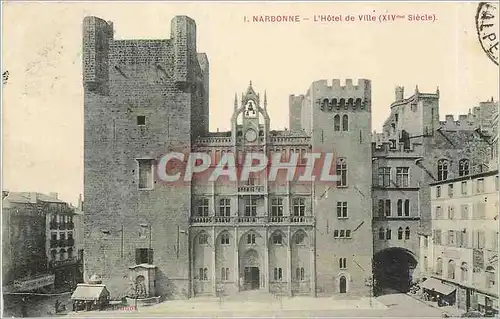 Cartes postales Narbonne L'Hotel de Ville