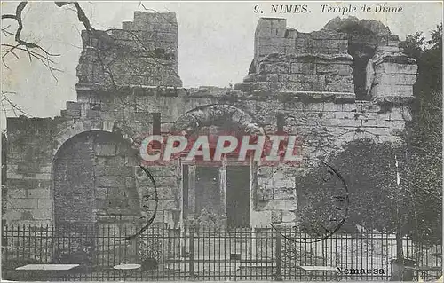 Cartes postales Nimes Temple de Diane
