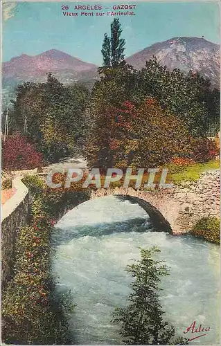 Cartes postales Argeles Gazost Vieux Pont sur l'Arrieulat