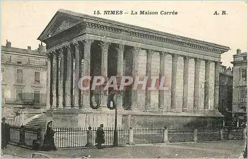 Ansichtskarte AK Nimes La Maison Carree