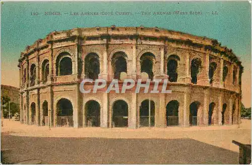 Cartes postales Nimes Les Arenes Cote Ouest