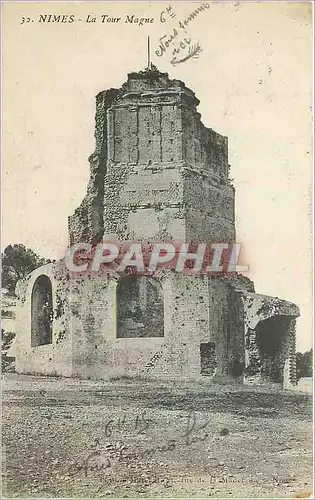 Cartes postales Nimes La Tour Magne