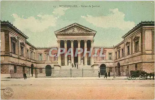 Cartes postales Montpellier Palais de Justice