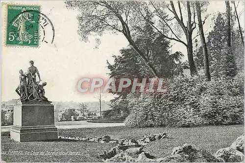 Ansichtskarte AK Rennes Un Coin du Jardin des Plantes