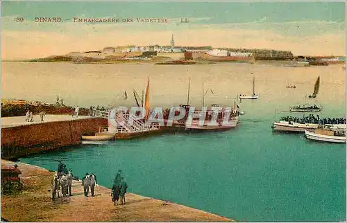 Cartes postales Dinard Embarcadere des Vedettes Bateaux