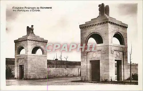 Cartes postales Cimetiere Americain de Romagne les Portiques d'Entree