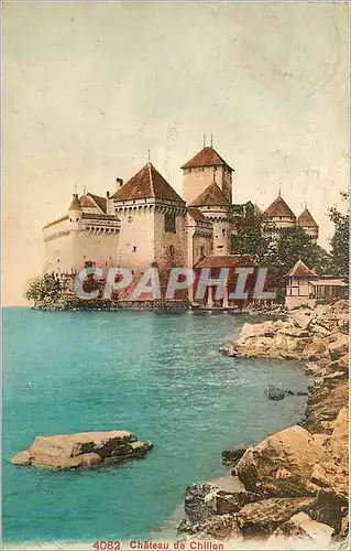 Cartes postales Chateau de Chillon