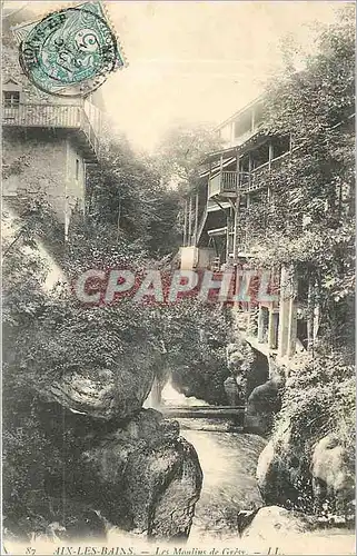 Cartes postales Aix les Bains Les Moulins de Gresy