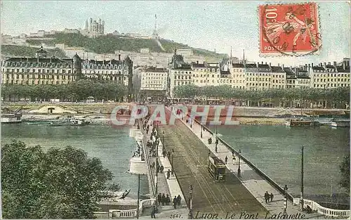 Cartes postales Lyon Le Pont Lafayette