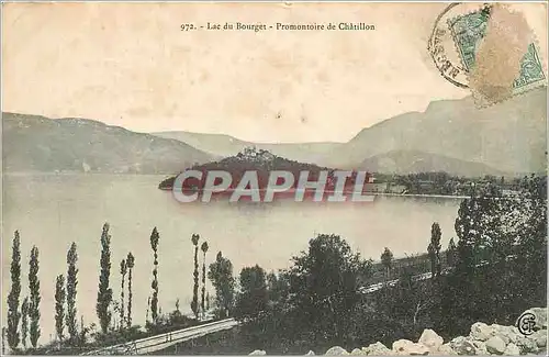 Ansichtskarte AK Lac du Bourget Promontoire de Chatillon
