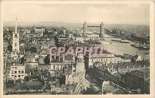 Cartes postales London from the Monument