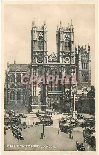 Cartes postales Westminster Abbey London