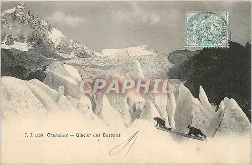 Cartes postales Chamonix Glacier des Bossons