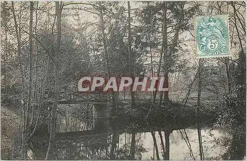 Cartes postales Isle Adam Parc de la Commanderie Font Rostique