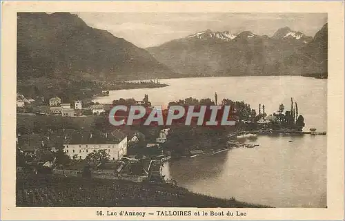 Cartes postales Lac d'Annecy Talloires et le Bout du Lac