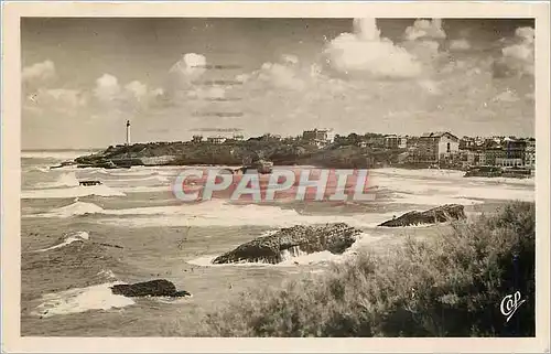 Ansichtskarte AK Biarritz Vue vers le Phare