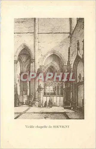 Cartes postales Vieille Chapelle de Souvigny