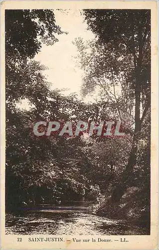 Cartes postales Saint Justin Vue sur la Douze