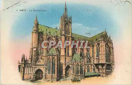 Cartes postales Metz La Cathedrale
