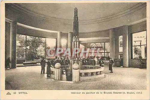 Cartes postales Vittel Interieur du Pavillon de la Grande Source