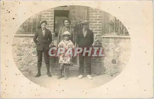 CARTE PHOTO Personnages