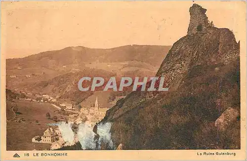 Cartes postales Le Bonhomme La Ruine Gutenburg