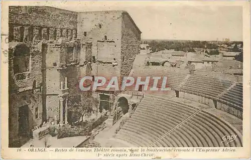 Cartes postales Orange Restes de l'Ancien Theatre romain
