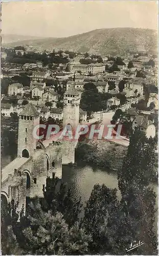 Moderne Karte Cahors Le Lot le Pont Valentre