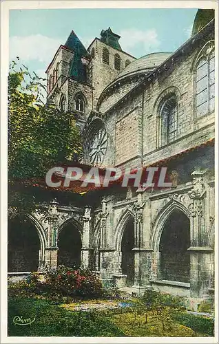 Ansichtskarte AK Cahors Lot Le Cloitre et le Clocher de la Cathedrale