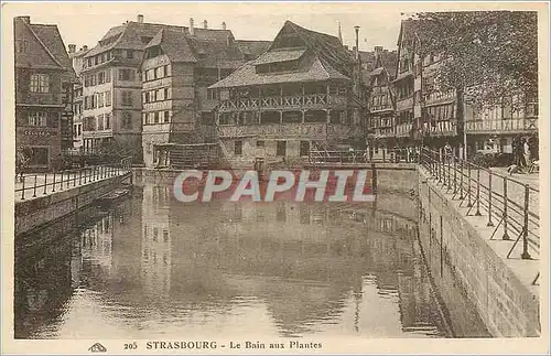 Cartes postales Strasbourg Le Bain aux Plantes