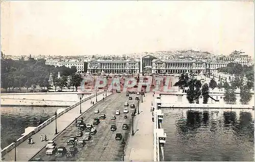 Cartes postales moderne Paris Le Pont et la Place de la Concorde