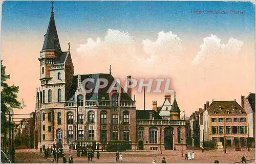 Cartes postales Liege Hotel des Postes