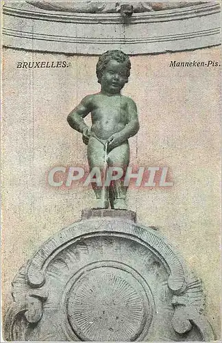 Cartes postales Bruxelles Manneken Pis