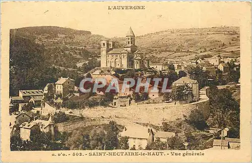 Ansichtskarte AK L'Auvergne Saint Nectaire le Haut Vue generale