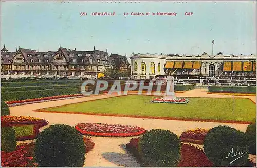 Cartes postales Deauville Le Casino et le Normandy